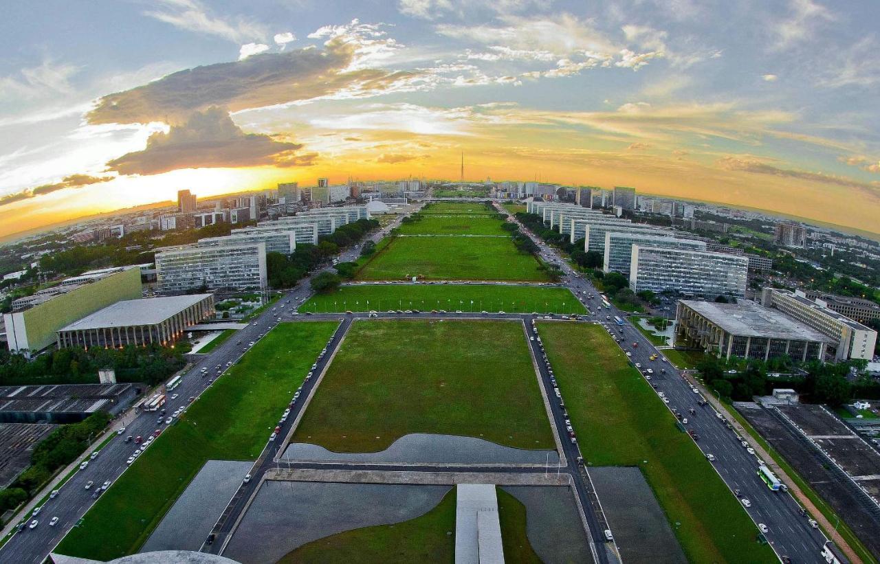 V1005 Flat 10º Andar Com Vista Para Esplanada Brasília Exteriör bild